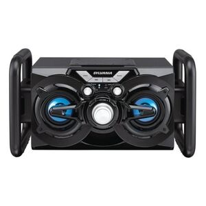 Sylvania Portable Bluetooth Speaker with LED Lighting, Black